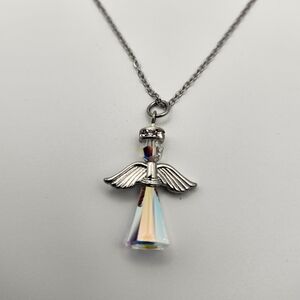 Swarovski Crystal Angel Jewel handmade necklace